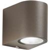 Intec APPLIQUE ONE CORTEN 1 LUCE ATTACCO GU10 IP54 6,7X9,3X8CM