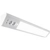Intec BARRA SOTTOPENSILE ANGOLARE LED HABILIS BIANCO 15W 1750LM 4000K 2 PRESE SCHUKO 2 ATTACCHI USB 78,5X7,9x12,2CM