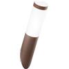 Intec APPLIQUE TOKYO BRONZO 1 LUCE ATTACCO E27 IP44 7,6X37,6CM IN ACCIAIO INOX