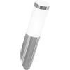 Intec APPLIQUE TOKYO NIKEL 1 LUCE ATTACCO E27 IP44 7,6X37,6CM IN ACCIAIO INOX