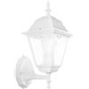 Intec APPLIQUE UP ROMA BIANCA 1 LUCE ATTACCO E27 IP44 14,6X19,5X36CM