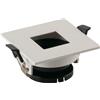 Intec FARETTO A INCASSO STENOS ORIENTABILE BIANCO QUADRATO FORO QUADRATO 8,5X8,5X4,2CM