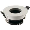 Intec FARETTO A INCASSO STENOS ORIENTABILE BIANCO TONDO FORO TONDO 8,5X4,2CM