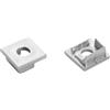 Intec I-PROFILO-EDGE-CAP TAPPI PER PROFILO EDGE SILVER