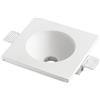 Intec INC-VULKAN-BASE INCASSO VULKAN BIANCO 16,5X6CM DA ABBINARE INC-VULKAN