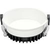Intec INC-XANTO-R120 INCASSO LED XANTO BIANCO TONDO 12W CCT 3000K / 4000K / 6000K 1500LM 12X4,7CM