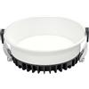 Intec INC-XANTO-R154 INCASSO LED XANTO BIANCO TONDO 17W 2250LM CCT 3000K / 4000K / 6000K 15,4X5,5CM