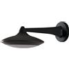 Intec APPLIQUE DA ESTERNO LED ALYSON NERA 12W 1300LM 4000K IP44 24X10CM IN ALLUMINIO