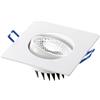 Intec INCASSO LED ORIONE BIANCO QUADRATO 7W 650LM 4000K 9X9X5,7CM