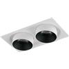 Intec INCASSO LED OUTSIDER BIANCO 60W 6200LM 4000K 24,4X13X10,5CM 2 LUCI