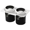 Intec INCASSO LED OUTSIDER BIANCO 60W CCT 2700K / 3000K / 4000K 7800LM