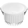Intec INCASSO LED QUANTUM BIANCO 40W 4300LM CCT 3000K / 4000K / 6500K IP44CM 18,5X10,9CM