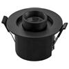 Intec INCASSO LED SIDER NERO 6W 710LM CCT 3000 E 4200 E 6500K 90X90X70MM
