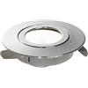 Intec INCASSO LED ZENIT CROMO 5W 390LM 3000K IP44 ORIENTABILE 9X2,5CM