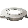 Intec INCASSO LED ZENIT NIKEL 5W 390LM 3000K IP44 ORIENTABILE 9X2,5CM