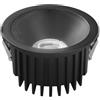 Intec INCASSO QUANTUM R18DA NERO 18W 2400 CCT 3000K / 4000K IP44 13,5X8,1CM