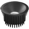 Intec INCASSO QUANTUM R30DA NERO 30W 4500 CCT 3000K-4000K IP44 16X9,6CM