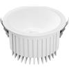 Intec INCASSO QUANTUM R40DA BIANCO 40W 6000LM CCT 3000K-4000K IP44 18,5X10,9CM