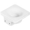 Intec INCASSO SENSO IN GESSO BIANCO 1 LUCE ATTACCO GU10 MINI 8X8X3,5CM IN GESSO VERNICIABILE