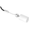 Intec INCASSO VULKAN BIANCO 1 LUCE ATTACCO GU10 5,3X8X14,5CM IN GESSO VERNICIABILE