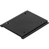 Intec KIT 2 PEZZI STAFFE PER FISSAGGIO NERE PER BARRA LED NEXT
