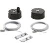 Intec KIT DI SOSPENSIONE NERO PER BARRA LED NEXT