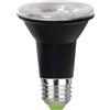 Intec KLASSIC-B-PAR20 LAMPADINA LED PAR20 NERA ATTACCO E27 7W 550LM 3000K 38° 63X82mm 25000h CRI80