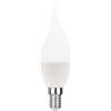 Intec KLASSIC-E14S-6F LAMPADINA LED SOFFIO ATTACCO E14 6W 510LM 6500K 160° 37X125mm 25000h CRI80