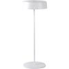 Intec LAMPADA DA TAVOLO RICARICABILE LED COCKTAIL BIANCA 2,2W 192LM 3000K DIMMERABILE IP54 29,5X12X12CM