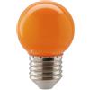 Intec KLASSIC-E27-ARA LAMPADINA ATTACCO E27 ARANCIO G45 200LM 1W