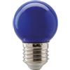 Intec KLASSIC-E27-BLU LAMPADINA LED ATTACCO E27 BLU G45 200LM 1W