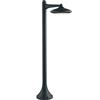 Intec PALETTO LED ALYSON NERO 12W 1300LM 4000K IP44 28X91CM IN ALLUMINIO