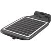 Intec LAMPIONE SOLARE STRADALE LUXOR ANTRACITE CON PANNELLO SOLARE INCORPORATO E SENSORE 6,5W 600 LM 3000K