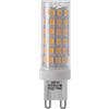 Intec KLASSIC-G9-5,5C-DIM LAMPADINA LED ATTACCO G9 5.5W 650LM 3000K DIMMERABILE 360° 18.5X60mm 25000h CRI80
