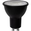 Intec KLASSIC-GU10B-7M-DIM LAMPADINA LED ATTACCO FARETTO GU10 NERA DIMMERABILE 7W 600LM 4000K 60° 50X56mm 15000h CRI80