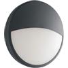 Intec LED-EVER-LP ANTPLAFONIERA LED EVER ANTRACITE TONDA 20W 2500LM CCT 3000K Luce calda,4000K Luce naturale, IP65 22,1X7,2CM