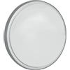 Intec LED-EVER-XL-MW SIL PLAFONIERA LED EVER SILVER TONDA 28W 3750LM 4000K IP65 CON SENSORE DI MOVIMENTO 30X7,8CM