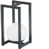 Intec LAMPADA RICARICABILE LED CLIMAX NERA 2W 140LM 4000K IP54 16X16X30,4CM