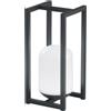Intec LAMPADA RICARICABILE LED CLIMAX NERA 2W 140LM 4000K IP54 16X16X35,4CM