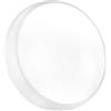 Intec PLAFONIERA LED D'EMERGENZA ETERNA BIANCA IN POLICARBONATO 16W 900LM 4000K IP65 LUCE DI EMERGENZA 3H