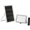Intec PROIETTORE GLASER 1200 LM 3000K CON PANNELLO SOLARE BATTERIA 3.2V 10Ah IP65 21,1X4,24X19CM