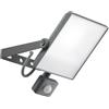 Intec PROIETTORE LED AXEL SILVER 30W 3300LM CCT 3000K-4000K CON SENSORE IP44 17,3X5,8X26,3CM