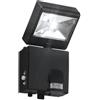 Intec PROIETTORE LED COSMO NERO 1W 80LM 4000K CON SENSORE REGOLABILE IP44 9,3X18,5CM