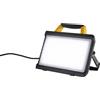 Intec PROIETTORE LED PORTATILE KNOX GIALLO E NERO 45W 6400LM 6500K CAVO CON DUE PRESE SCHUKO IP54 38,5X9X