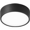 Intec PLAFONIERA LED KLIO NERA IN ACRILICO E ALLUMINIO 22W 3000LM 4000K 16,8X16,8X5 CM.