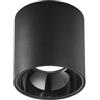 Intec PLAFONIERA LED MIG NERA IN ACRILICO E ALLUMINIO 20W 2000LM 4000K ANTIABBAGLIAMENTO 11,4X11,4X11,5 CM