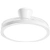 Intec PLAFONIERA LED VENTILATORE CONDOR RETRATTILE BIANCO 46W 4050LM CCT DIMMER CON RGB DIGITALE CON TELECOMANDO RF INCLUSO 24X49CM