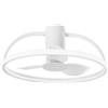Intec PLAFONIERA LED VENTILATORE HADLEY BIANCO 40W 5250LM CCT 3000-4000-6500K 60X27CM DIMMERABILE