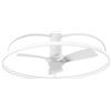 Intec PLAFONIERA LED VENTILATORE MAGNUS BIANCO 80W 9400LM CCT 3000k-4000k-6500k 100X31,5CM