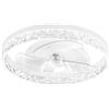 Intec PLAFONIERA LED VENTILATORE NASHI BIANCO 30W 4800LM CCT 3000-4000-6500lm 50X11,5CM